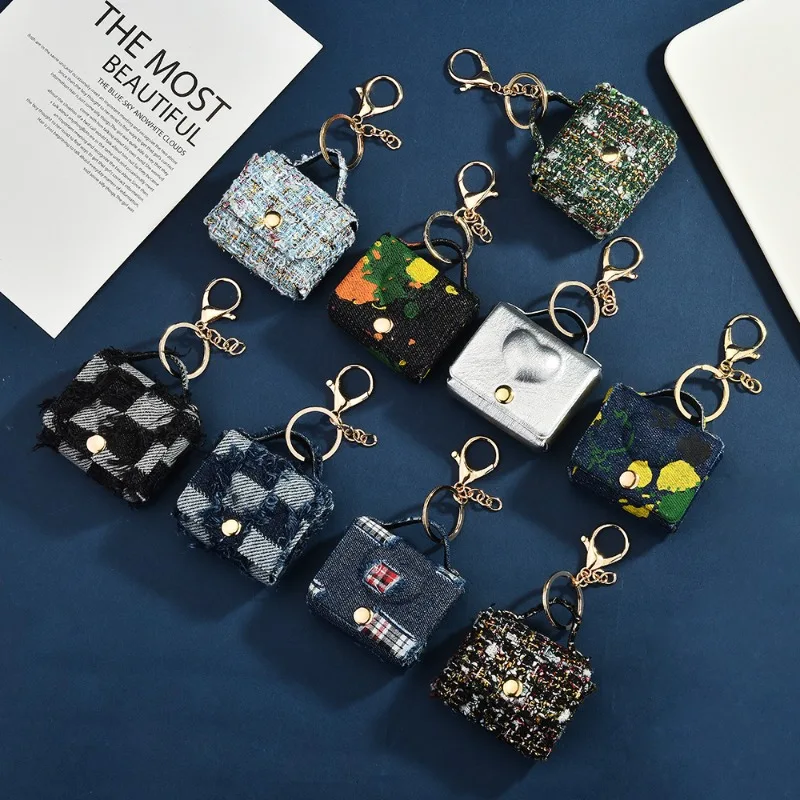 Mini bag keychain pendant, backpack and handbag pendant, storage bag, coin purse, headphone case
Mini bag keychain pendant, backpack and handbag pendant, storage bag, coin purse, headphone case