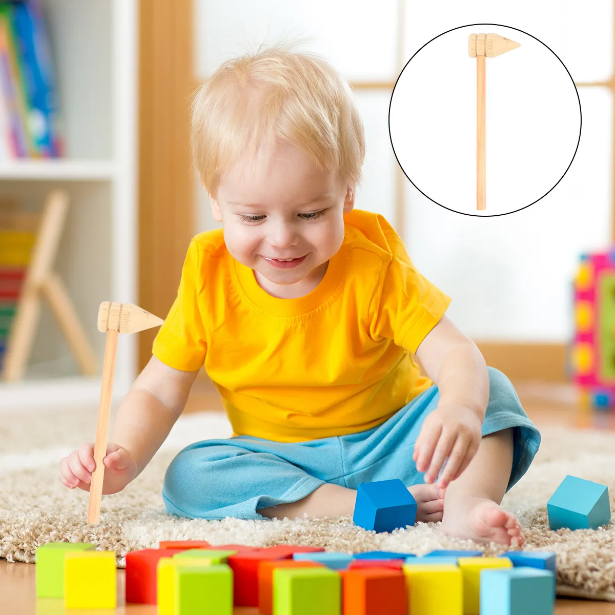 10Pcs Wooden Mini Mallets Pointed Design Lightweight Safe Smooth Surface Kids Hammer Fun Cake Baking Tool Mini Mallets
10Pcs Wooden Mini Mallets Pointed Design Lightweight Safe Smooth Surface Kids Hammer Fun Cake Baking Tool Mini Mallets