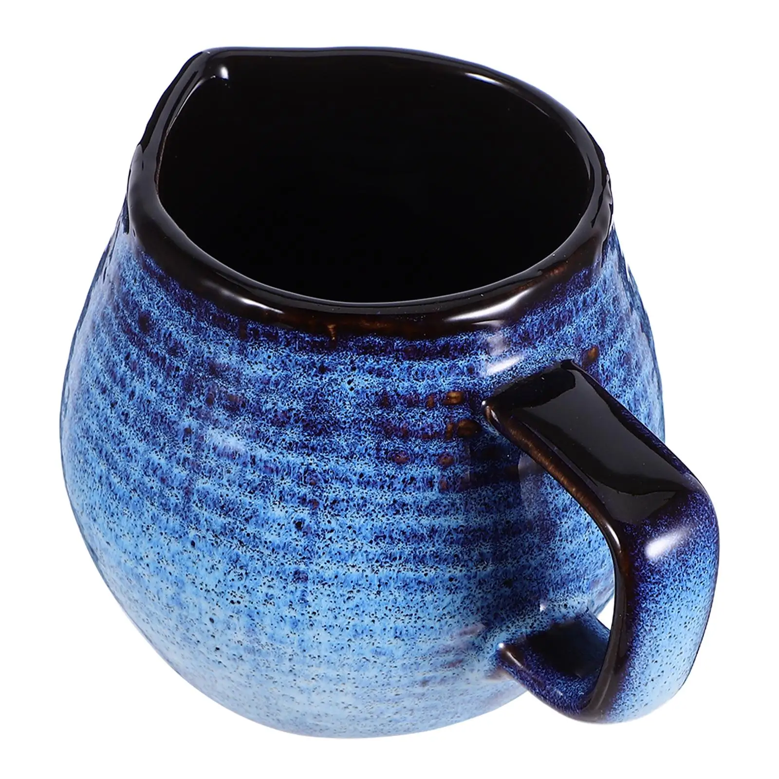 European-style Ceramic Milk Tank Cappuccino Cups Coffee Blue Ceramics Cream Jug
European-style Ceramic Milk Tank Cappuccino Cups Coffee Blue Ceramics Cream Jug