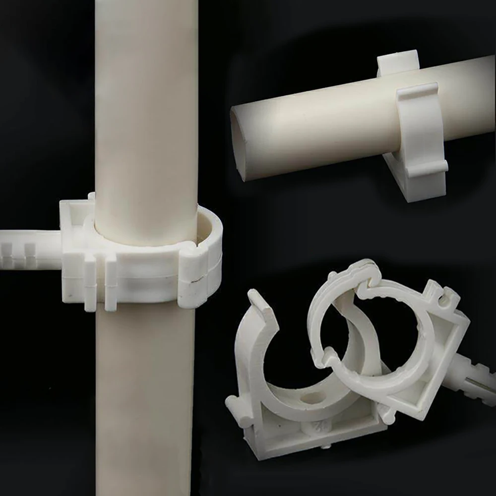 16mm/20mm/25mm/32mm PPR Plastic Pipe Clamp Connector Garden Irrigation Aquarium Fish Tank Watering Adapter Fixed Fittings
16mm/20mm/25mm/32mm PPR Plastic Pipe Clamp Connector Garden Irrigation Aquarium Fish Tank Watering Adapter Fixed Fittings