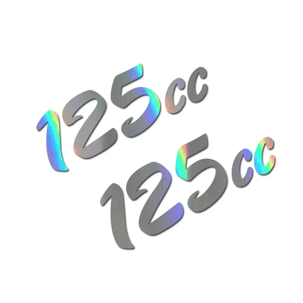 2x 125cc MotorBike Decal Sticker For Motorbike Scooter Bike Vinyl Stickers
2x 125cc MotorBike Decal Sticker For Motorbike Scooter Bike Vinyl Stickers