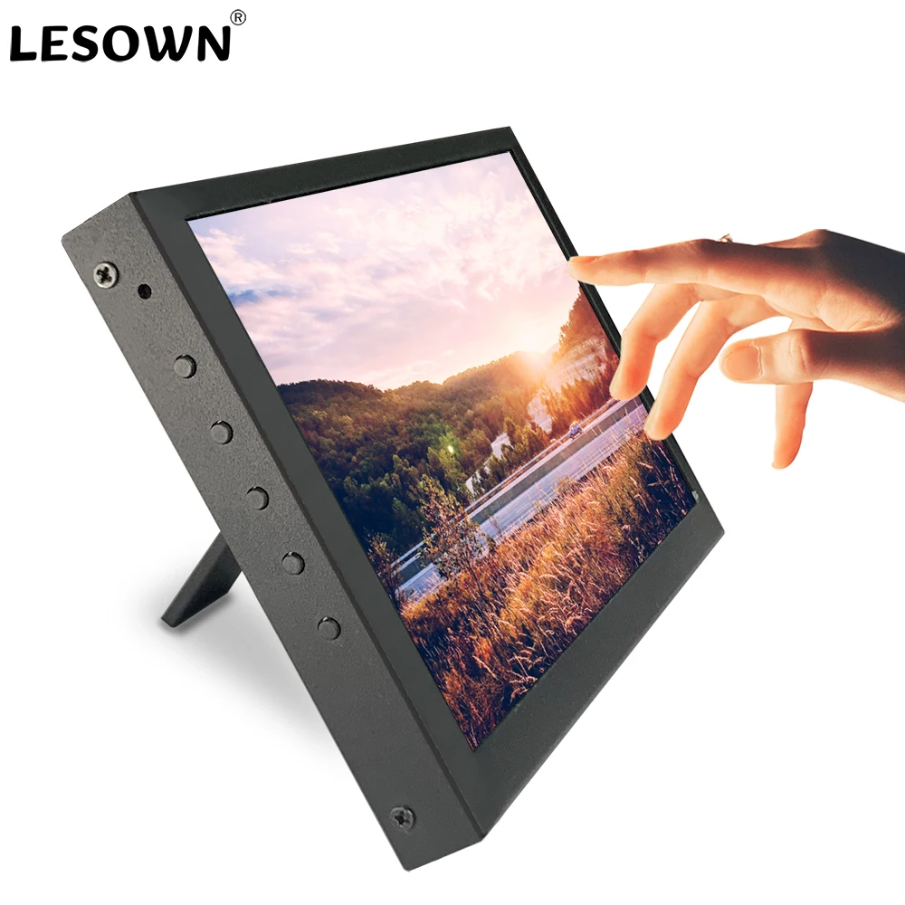 LESOWN 7 inch Small Wide LCD Monitor HDMI Display 1024x600 IPS Secondary Touchscreen Portable Monitor USB Powered for Laptop
LESOWN 7 inch Small Wide LCD Monitor HDMI Display 1024x600 IPS Secondary Touchscreen Portable Monitor USB Powered for Laptop