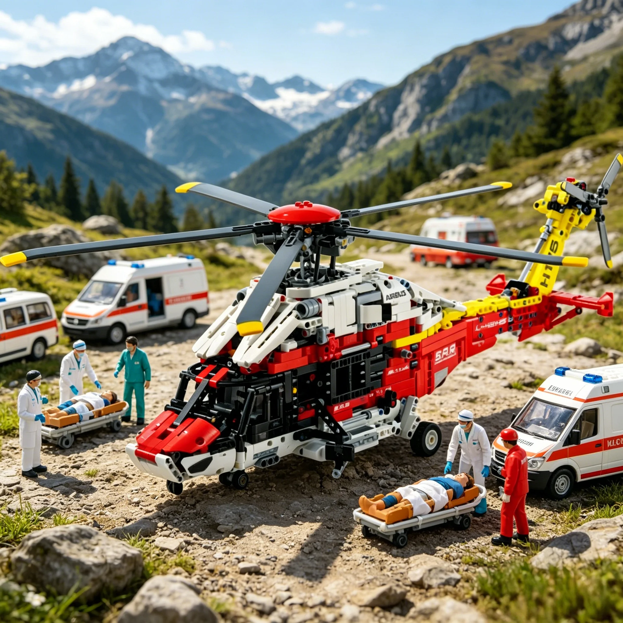 2026 New Model / Rescue Helicopter Building Blocks MOC Tech Airbus H175 Engine Assembly Helicopter Building Block Toys
2026 New Model / Rescue Helicopter Building Blocks MOC Tech Airbus H175 Engine Assembly Helicopter Building Block Toys