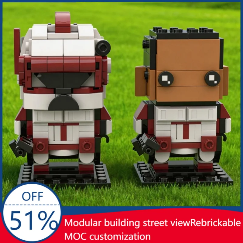 383 PCS Customize Space Soldier Figure (Phase 1)MOC Building Blocks Model Kids Puzzles DIY Creative Toy Halloween Display Gifts
383 PCS Customize Space Soldier Figure (Phase 1)MOC Building Blocks Model Kids Puzzles DIY Creative Toy Halloween Display Gifts