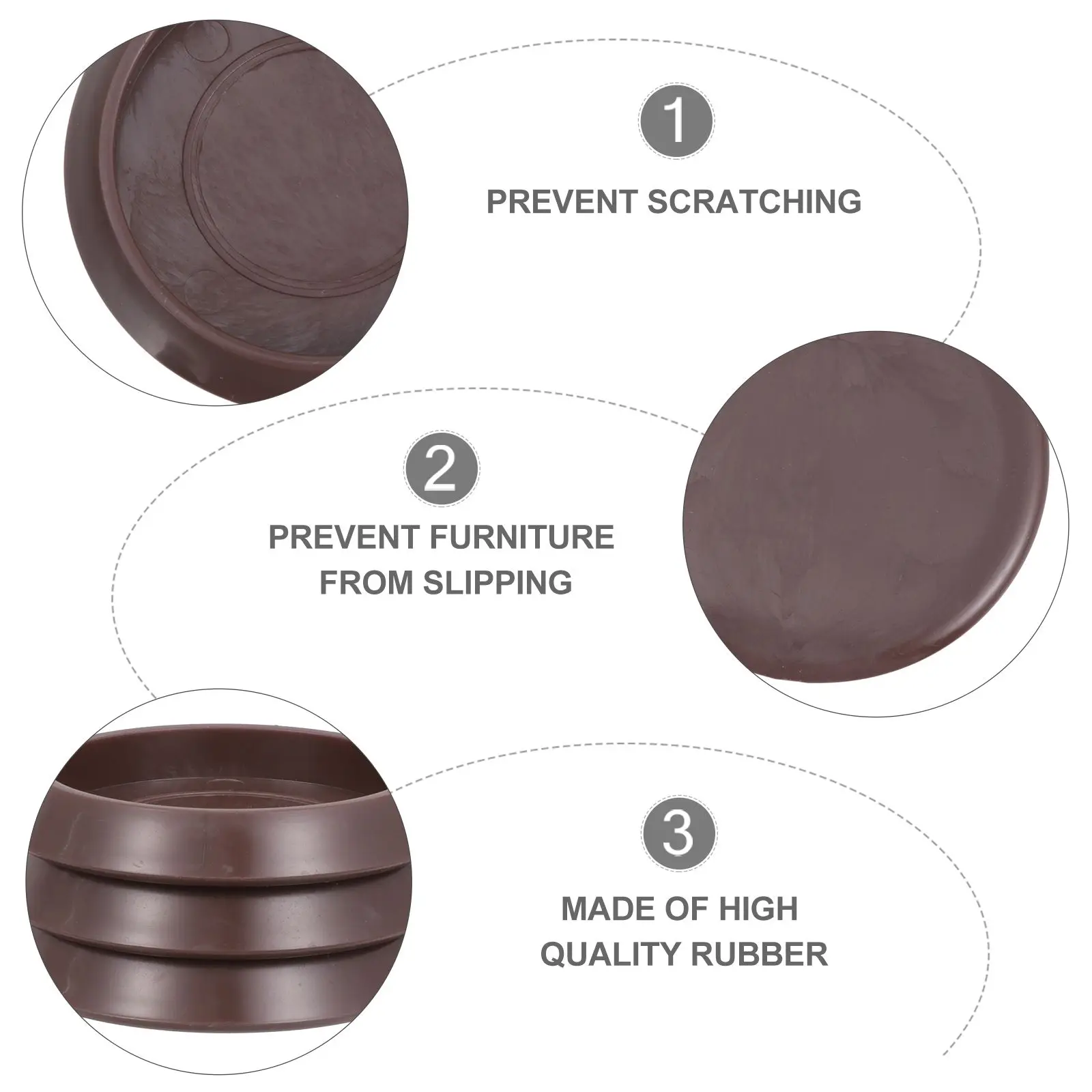 10 Pcs Anti Slip Caster Cups Furniture Protectors Durable Non Skid Wheel Holders for Sofa Table Chair Practical Simple Design
10 Pcs Anti Slip Caster Cups Furniture Protectors Durable Non Skid Wheel Holders for Sofa Table Chair Practical Simple Design