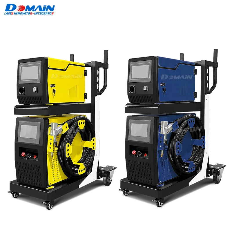 Лазерный сварочный аппарат DOMAINLASER 2025: Хит продаж, портативный, 1500-2000 Вт, с воздушным охлаждением, одножильная система подачи проволоки на тележке, простое управление
Лазерный сварочный аппарат DOMAINLASER 2025: Хит продаж, портативный, 1500-2000 Вт, с воздушным охлаждением, одножильная система подачи проволоки на тележке, простое управление