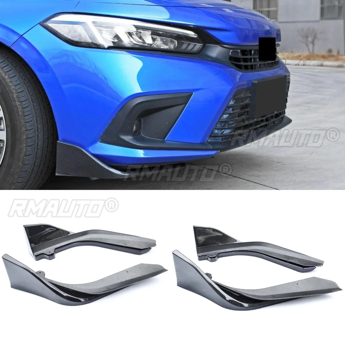 Передний бампер автомобиля, разделитель губ, комплект кузова для Honda Civic Thai Edition 11th 2022, защита бампера, угловая накладка, автомобильные аксессуары
Передний бампер автомобиля, разделитель губ, комплект кузова для Honda Civic Thai Edition 11th 2022, защита бампера, угловая накладка, автомобильные аксессуары