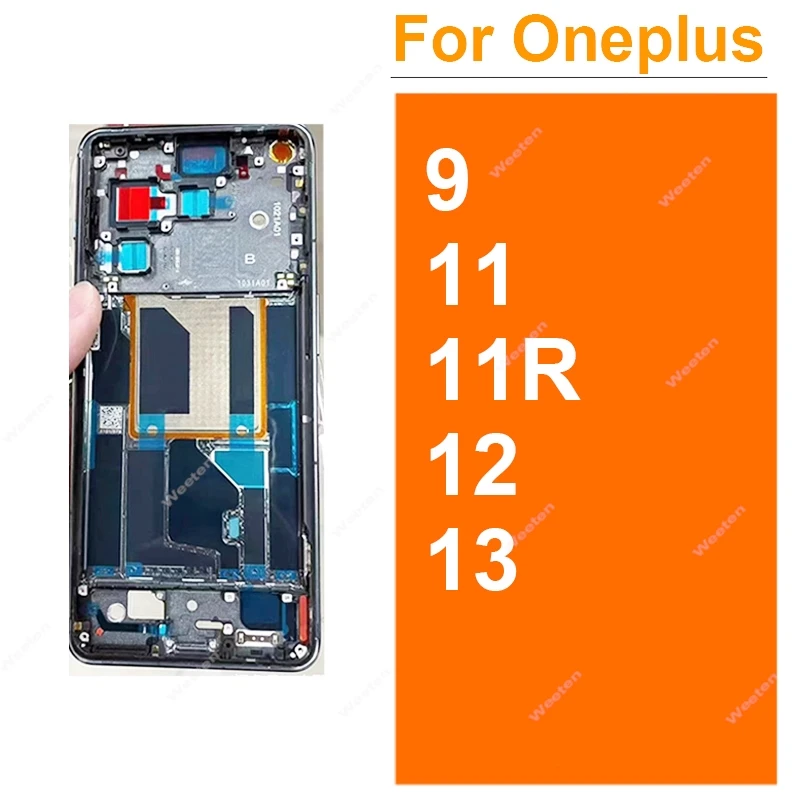 Для OnePlus Oneplus 1 + 9 11 11R 12 13 Корпус средней рамы Корпус передней рамы с боковой кнопкой Запасные части
Для OnePlus Oneplus 1 + 9 11 11R 12 13 Корпус средней рамы Корпус передней рамы с боковой кнопкой Запасные части