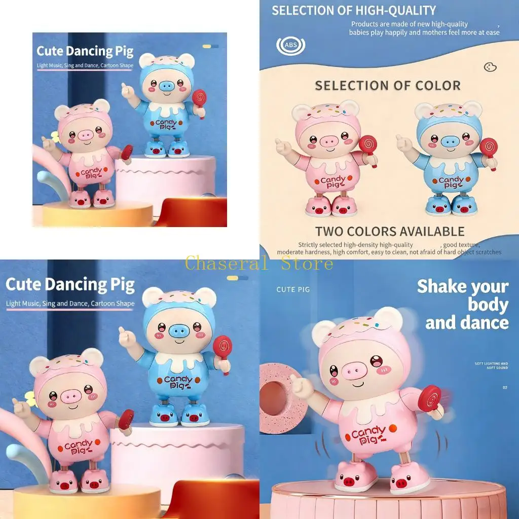 E7CE Child Interactive Musical Dancing Pig Toy With Colorful Light and Dynamic Sound
E7CE Child Interactive Musical Dancing Pig Toy With Colorful Light and Dynamic Sound