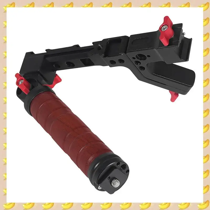 For DJI Handheld Stabilizer Expansion Gimbal Bracket Multi-Functional Folding Dual-Use Rosewood Lifting Pot Handle Durable , B
For DJI Handheld Stabilizer Expansion Gimbal Bracket Multi-Functional Folding Dual-Use Rosewood Lifting Pot Handle Durable , B