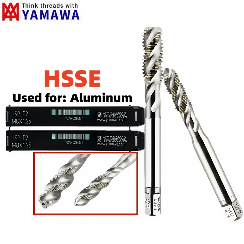 HSSE Japan YAMAWA Universal Spiral Fluted Tap Screw Thread Tap UNC UNF UNS0-90 6-32 8-32 10-32 3/16 1/4 5/16 1/2 3/4 5/8 3/4
HSSE Japan YAMAWA Universal Spiral Fluted Tap Screw Thread Tap UNC UNF UNS0-90 6-32 8-32 10-32 3/16 1/4 5/16 1/2 3/4 5/8 3/4