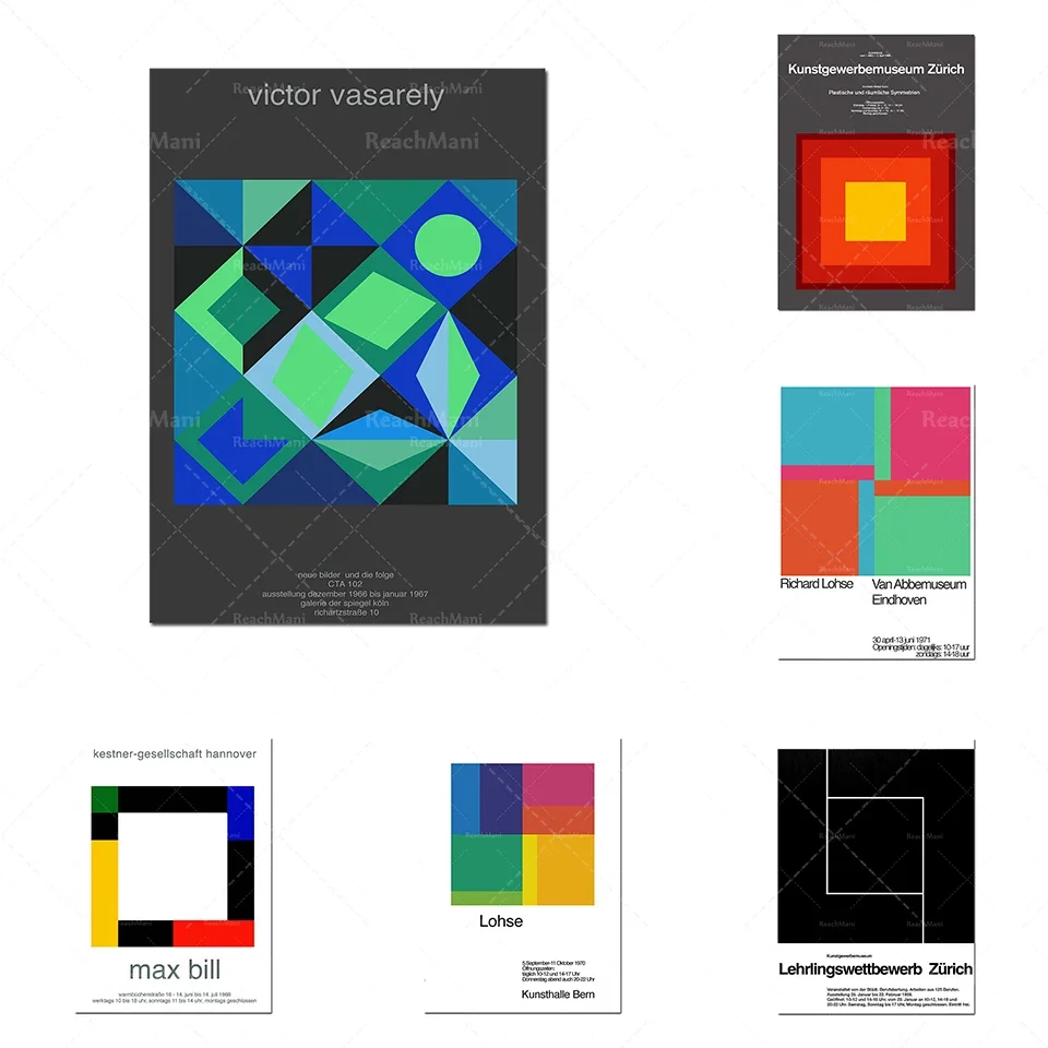 Josef Albers Exhibition Poster Herbert Geier Printed in Germany 1973 Modern Home Decor Prints Wall Art Canvas Unique Gift
Josef Albers Exhibition Poster Herbert Geier Printed in Germany 1973 Modern Home Decor Prints Wall Art Canvas Unique Gift