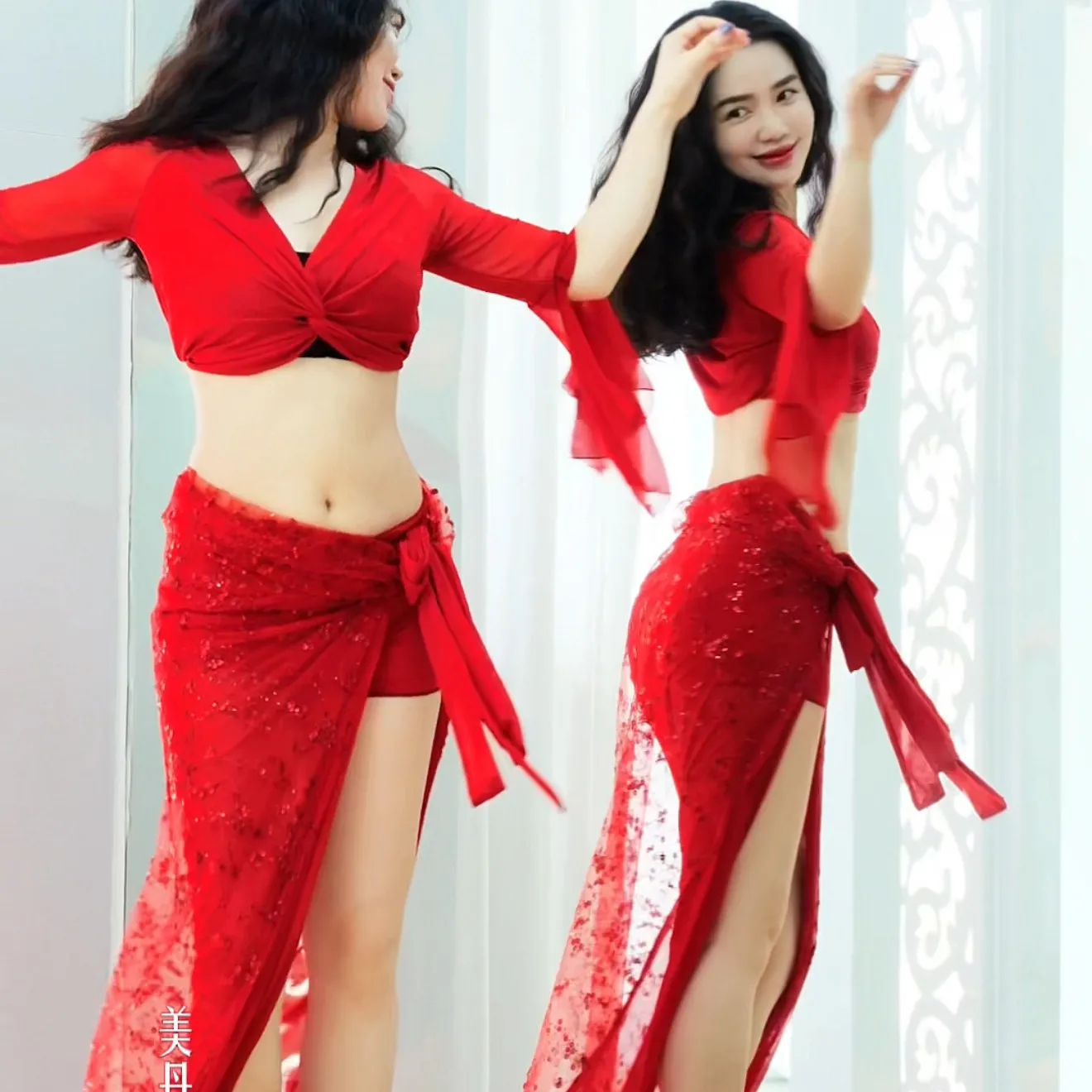 2026 belly dance performance costume with high-end sexy temperament red sequin set professional bellydance practice outfit
2026 belly dance performance costume with high-end sexy temperament red sequin set professional bellydance practice outfit