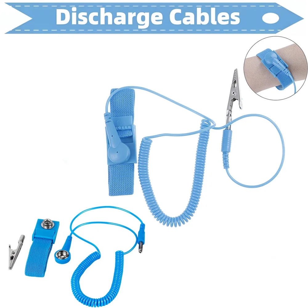 KUAIQU беспроводной зажим антистатический регулируемый антистатический браслет ESD ремешок на запястье разрядные кабели для электрика IC PLCC рабочий
KUAIQU беспроводной зажим антистатический регулируемый антистатический браслет ESD ремешок на запястье разрядные кабели для электрика IC PLCC рабочий