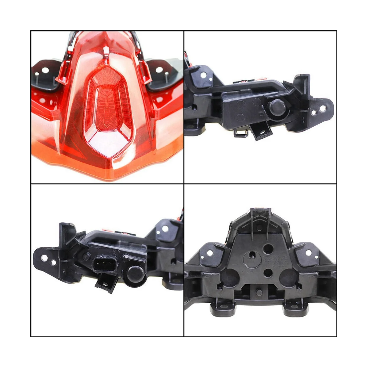 Motorcycle Rear Tail Brake Lamp Rear Tailight Shell Protector Cover for Yamaha TMAX560 2020 2021
Motorcycle Rear Tail Brake Lamp Rear Tailight Shell Protector Cover for Yamaha TMAX560 2020 2021