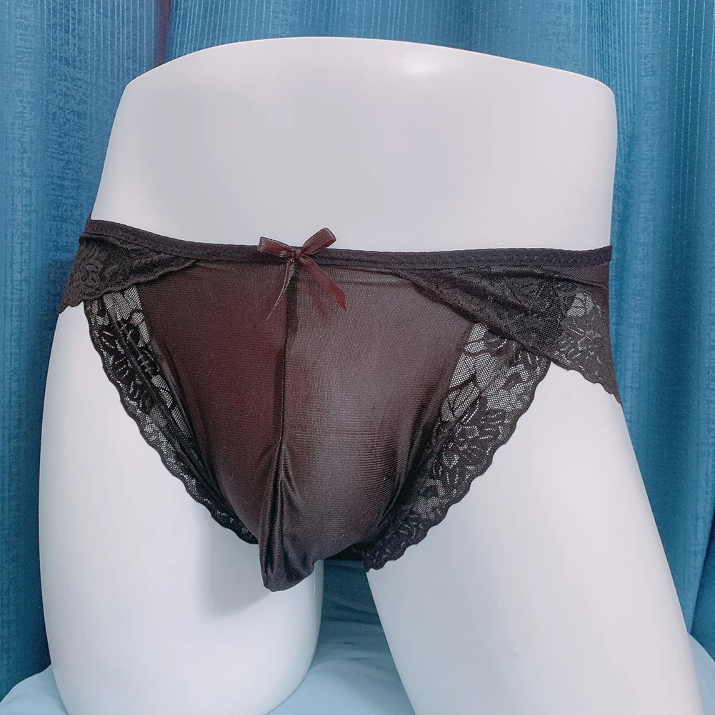Mens Sissy Sexy Transparent U Convex Pouch Lace Panties Bikini Briefs Seamless Underwear Spicy High-end Male Oversized Briefs
Mens Sissy Sexy Transparent U Convex Pouch Lace Panties Bikini Briefs Seamless Underwear Spicy High-end Male Oversized Briefs