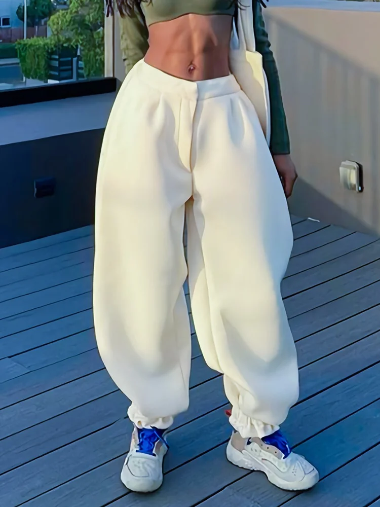 Sibybo High Waist Solid Sports Pants Women's Autumn Winter Y2k Harajuku Leggings Fashion Elastic Waist Casual Femme Trousers
Sibybo High Waist Solid Sports Pants Women's Autumn Winter Y2k Harajuku Leggings Fashion Elastic Waist Casual Femme Trousers