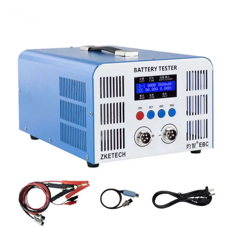 110V/220V EBC-A50L Lithium Ion Iron Lithium Ternary Power Battery Capacity Tester 50A Charging/Discharging
110V/220V EBC-A50L Lithium Ion Iron Lithium Ternary Power Battery Capacity Tester 50A Charging/Discharging