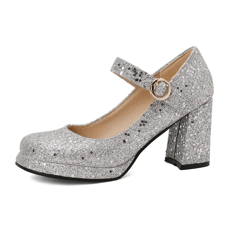 Блестящие золотые, серебряные женские туфли Мэри Джейн на платформе, белые тканевые туфли с блестками на высоком толстом каблуке, вечерние офисные женские блестящие туфли-лодочки с круглым носком
Блестящие золотые, серебряные женские туфли Мэри Джейн на платформе, белые тканевые туфли с блестками на высоком толстом каблуке, вечерние офисные женские блестящие туфли-лодочки с круглым носком