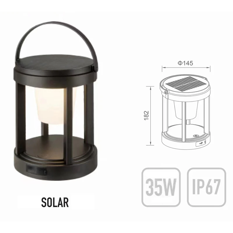 Высококачественный портативный многофункциональный светодиодный фонарь на солнечной энергии для кемпинга с USB-выходом для путешествий
Высококачественный портативный многофункциональный светодиодный фонарь на солнечной энергии для кемпинга с USB-выходом для путешествий