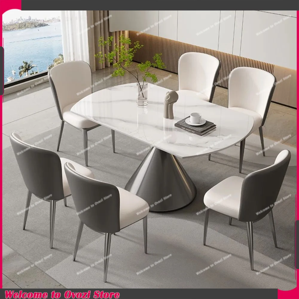 Luxury Chairs 8 People Dining Tables Extension Coffee Italy Dining Table Oval Minimalist Muebles Para El Hogar Furnitures
Luxury Chairs 8 People Dining Tables Extension Coffee Italy Dining Table Oval Minimalist Muebles Para El Hogar Furnitures