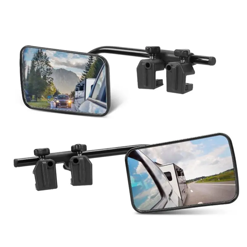 AEF2-Car Rearview Mirror Towing Mirror Extend And Widen Of View Adjustable Tow Mirror For RV Tractor Tow Truck Campers
AEF2-Car Rearview Mirror Towing Mirror Extend And Widen Of View Adjustable Tow Mirror For RV Tractor Tow Truck Campers