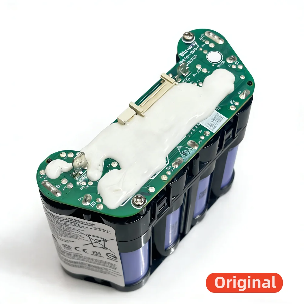 100%Original 4000mAh 21.6V for Dreame H20 Ultra H30 Ultra W2422-6S1P-C 266L061-BMS-F W2316-6S1P-BWA Vacuum Cleaner Battery
100%Original 4000mAh 21.6V for Dreame H20 Ultra H30 Ultra W2422-6S1P-C 266L061-BMS-F W2316-6S1P-BWA Vacuum Cleaner Battery