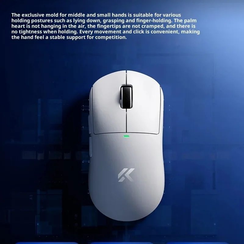 Беспроводная игровая мышь MCHOSE A5 V3, трехрежимная, сверхлегкая, двойная, 8 кГц, PAW3395, эргономичная, RGB с низкой задержкой, 500 мАч, эргономичная, для киберспорта
Беспроводная игровая мышь MCHOSE A5 V3, трехрежимная, сверхлегкая, двойная, 8 кГц, PAW3395, эргономичная, RGB с низкой задержкой, 500 мАч, эргономичная, для киберспорта