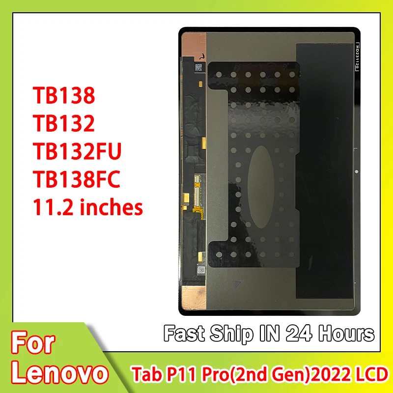 GEFENSI 11,2-дюймовый OLED ЖК-дисплей для Lenovo Tab P11 Pro Gen 2 2022 TB138 TB132 TB132FU TB138FC ЖК-дисплей с сенсорным экраном в сборе, замена 
GEFENSI 11,2-дюймовый OLED ЖК-дисплей для Lenovo Tab P11 Pro Gen 2 2022 TB138 TB132 TB132FU TB138FC ЖК-дисплей с сенсорным экраном в сборе, замена