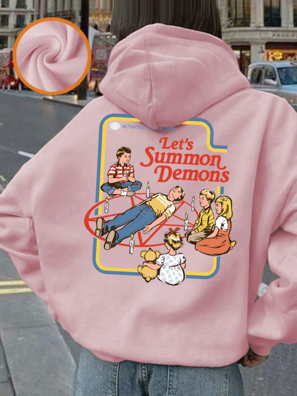 Толстовка с принтом Let'S Summon Demons, женские зимние флисовые теплые толстовки, базовые пуловеры с карманами, повседневная свободная женская одежда
Толстовка с принтом Let'S Summon Demons, женские зимние флисовые теплые толстовки, базовые пуловеры с карманами, повседневная свободная женская одежда