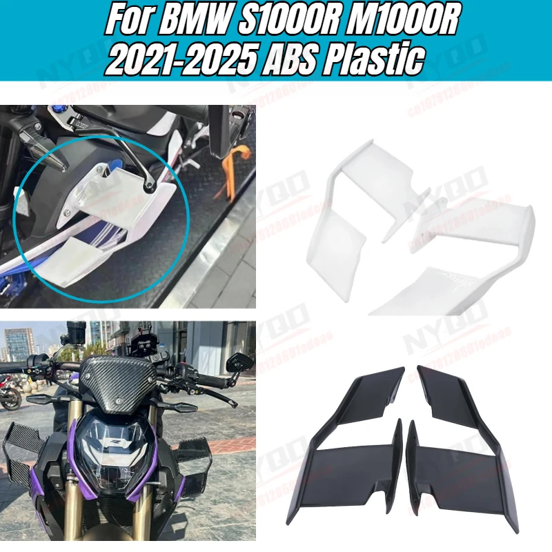 Motorcycle Modified ABS Downforce Side Spoiler Wing Fit For BMW S1000R M1000R 2021 2022 2023 2024 2025 Fairing Parts
Motorcycle Modified ABS Downforce Side Spoiler Wing Fit For BMW S1000R M1000R 2021 2022 2023 2024 2025 Fairing Parts