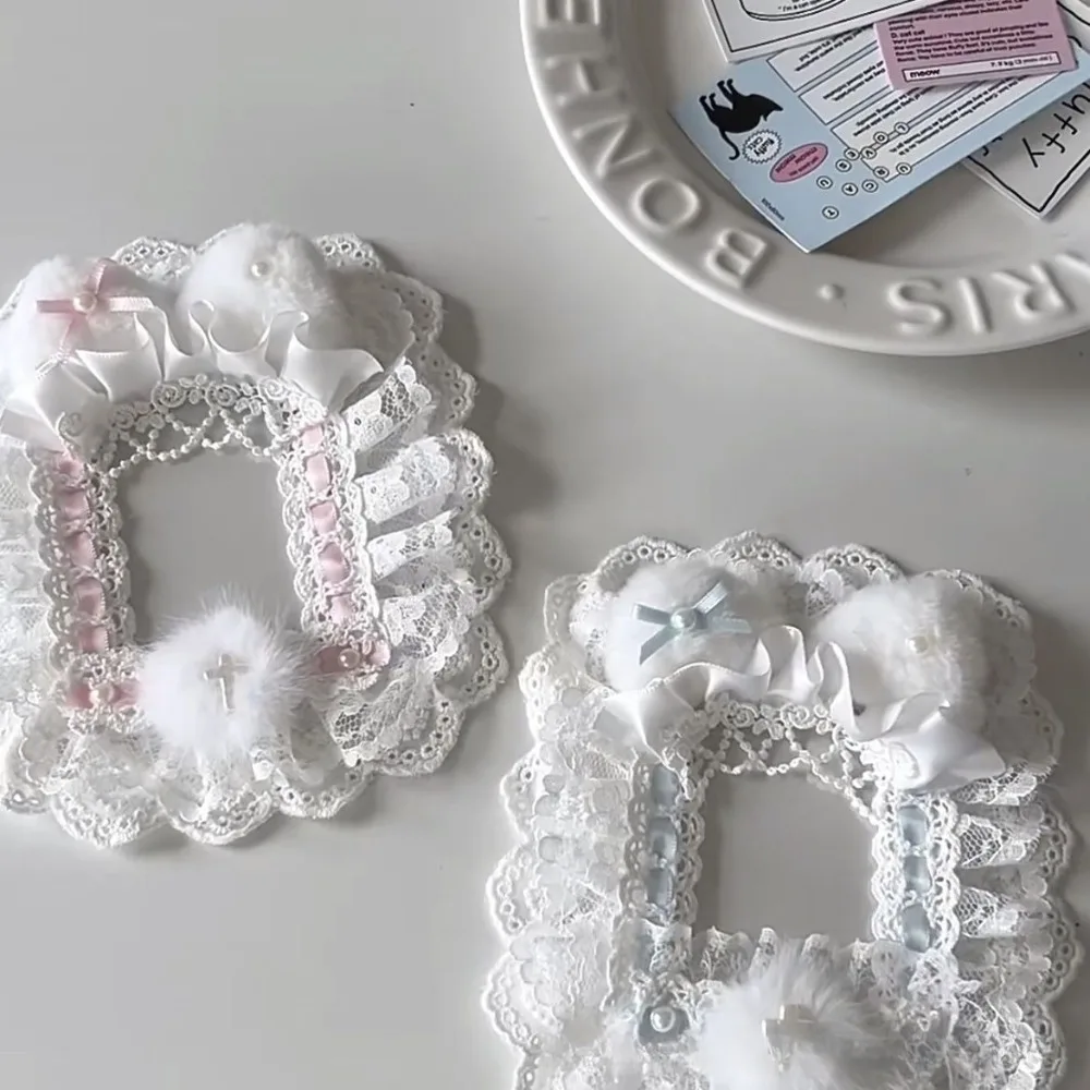 Ins Lace Guk Card Case Finished Schoolbag Pendant Cat-ear Star-chasing Original Anime Peripheral Small Card Protective Case
Ins Lace Guk Card Case Finished Schoolbag Pendant Cat-ear Star-chasing Original Anime Peripheral Small Card Protective Case