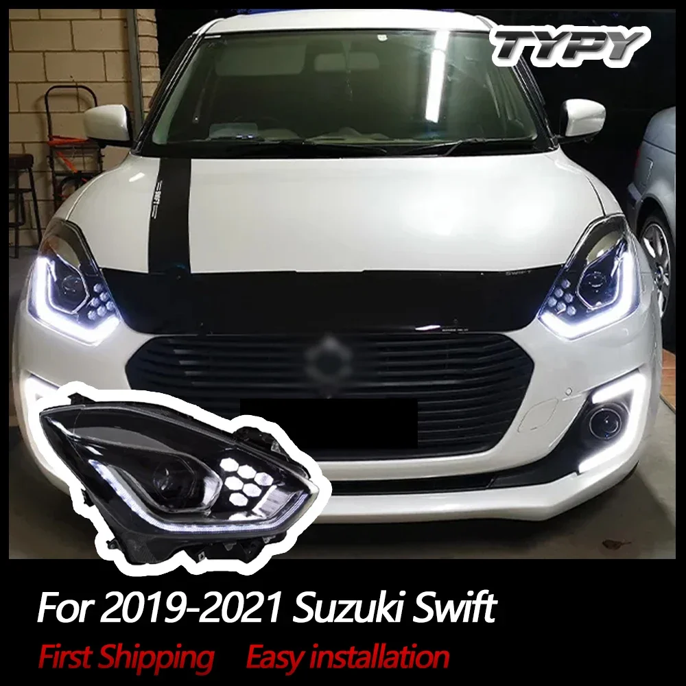 Автомобильные фары для фара для Suzuki Swift 2019-2021 светодиодный проектор, передняя фара, дневные ходовые аксессуары для автомобиля
Автомобильные фары для фара для Suzuki Swift 2019-2021 светодиодный проектор, передняя фара, дневные ходовые аксессуары для автомобиля