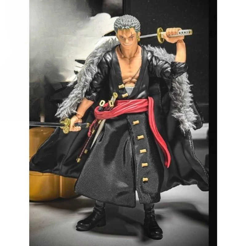 Handmade 1/12 Scale One Piece Pirate Hunter Roronoa Zoro Same Classic Style Shirt Clothing Set for Shf Action Figures Body
Handmade 1/12 Scale One Piece Pirate Hunter Roronoa Zoro Same Classic Style Shirt Clothing Set for Shf Action Figures Body