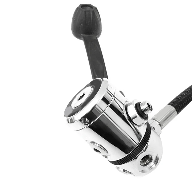 ABKG Pro 7/16-20UNF To 3/8-24UNF Threaded Male Quick Adapter Diving Computer Watch High and Low Pressure Adapter
ABKG Pro 7/16-20UNF To 3/8-24UNF Threaded Male Quick Adapter Diving Computer Watch High and Low Pressure Adapter
