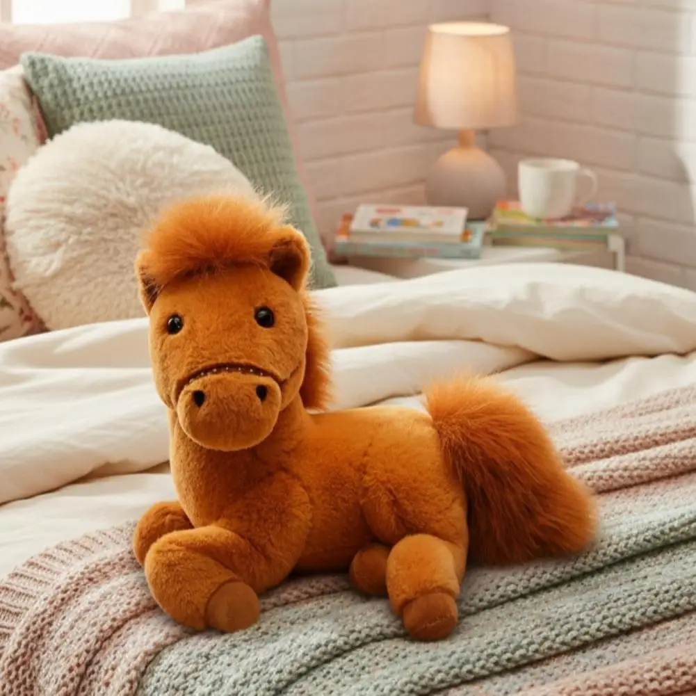 4 Color Cartoon Horse Year Zodiac Doll Room Home Doll Decoration Girl Sleeping Soft Plush Horse Doll Cute Lying Horse Plush Toys
4 Color Cartoon Horse Year Zodiac Doll Room Home Doll Decoration Girl Sleeping Soft Plush Horse Doll Cute Lying Horse Plush Toys