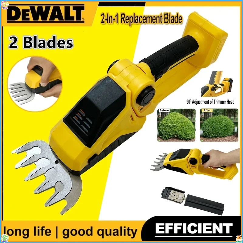 Аккумуляторный кусторез Dewalt для батареи 20В, 2-в-1, ручной электрический кусторез, ножницы для травы, садовый инструмент
Аккумуляторный кусторез Dewalt для батареи 20В, 2-в-1, ручной электрический кусторез, ножницы для травы, садовый инструмент