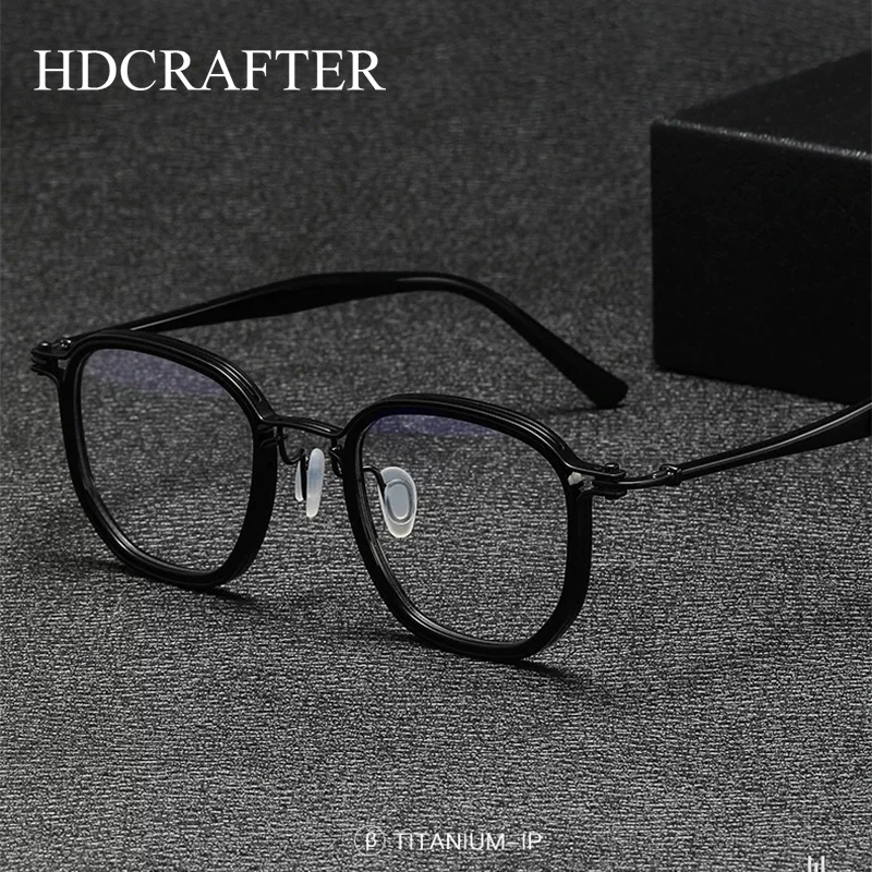 HD Japanese Big Frames Titanium Prescription Glasses Frame Men Eyeglasses frames Women Vintage High Quality Male Eyewear Oculos
HD Japanese Big Frames Titanium Prescription Glasses Frame Men Eyeglasses frames Women Vintage High Quality Male Eyewear Oculos