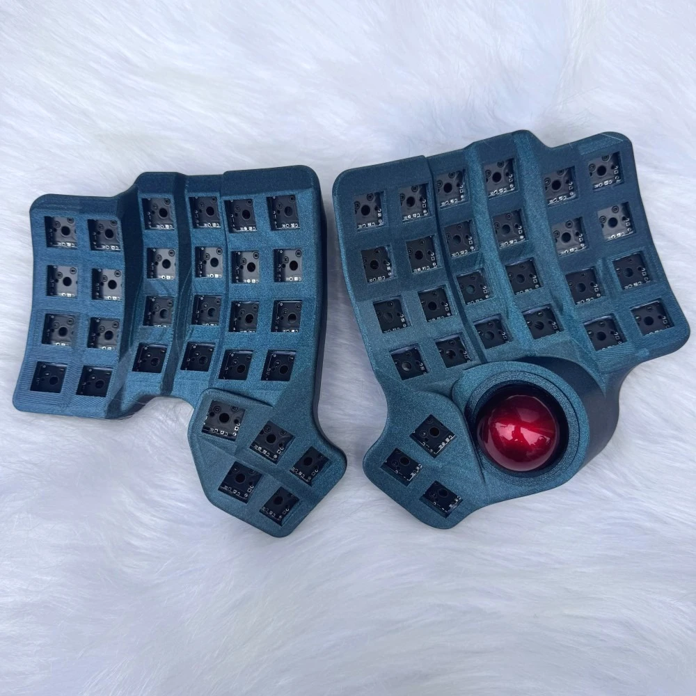 Charybdis Keyboard Kit4x6 Hotswap Trackball Split Mechanical Bluetooth Keyboard Custom Wired Wireless ZMK Teclado Game Accessory
Charybdis Keyboard Kit4x6 Hotswap Trackball Split Mechanical Bluetooth Keyboard Custom Wired Wireless ZMK Teclado Game Accessory