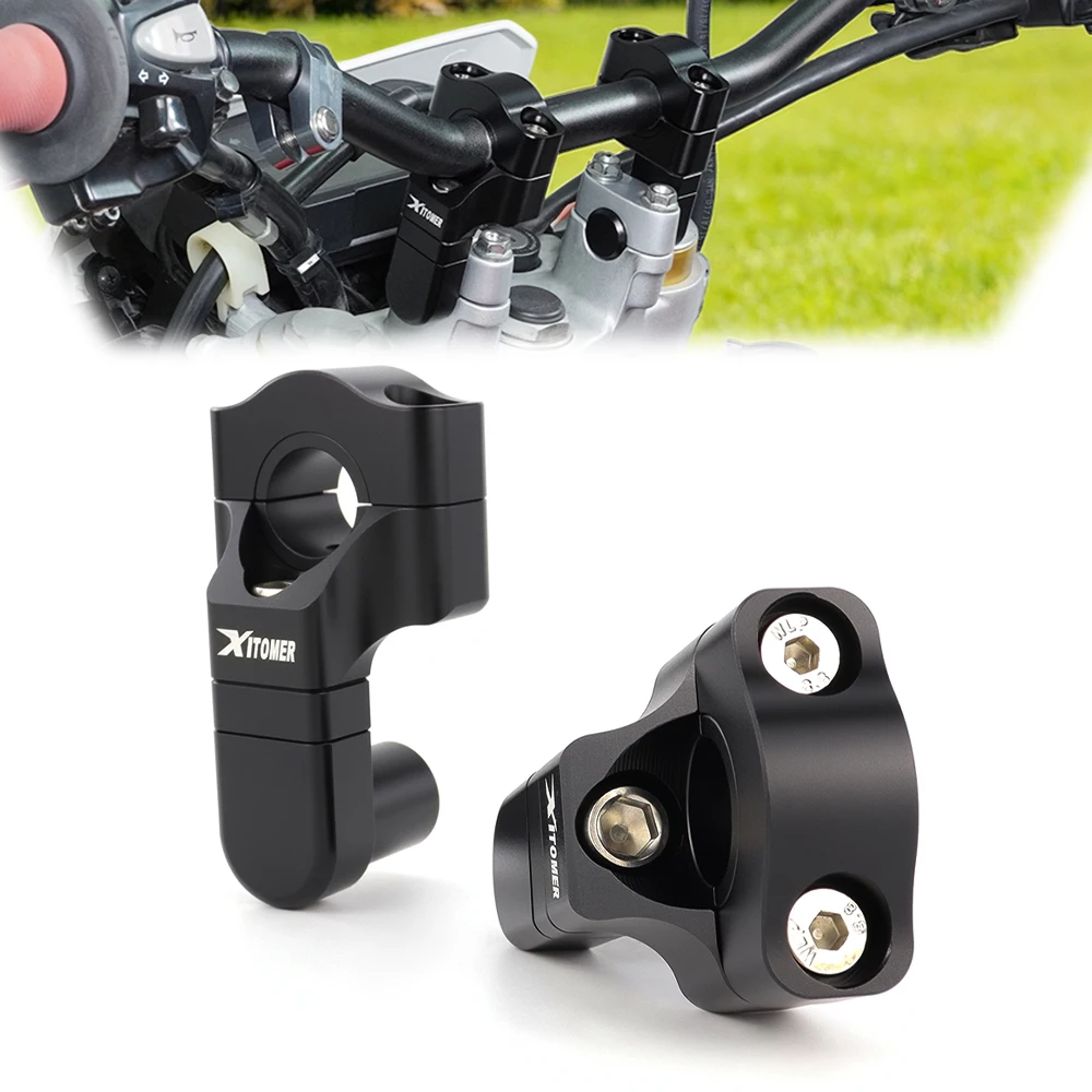 Fit For Suzuki Yamaha Kawasaki BMW Honda KTM Triumph 22mm 7/8" Universal Motorcycle CNC Aluminum Rotating Handlebar Risers
Fit For Suzuki Yamaha Kawasaki BMW Honda KTM Triumph 22mm 7/8" Universal Motorcycle CNC Aluminum Rotating Handlebar Risers