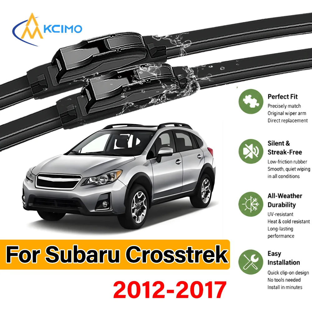 High Quality Car Front Wiper Blades for Subaru Crosstrek GP 2012-2017 Low Noise Windscreen Windshield Rubber Windows Wiper
High Quality Car Front Wiper Blades for Subaru Crosstrek GP 2012-2017 Low Noise Windscreen Windshield Rubber Windows Wiper