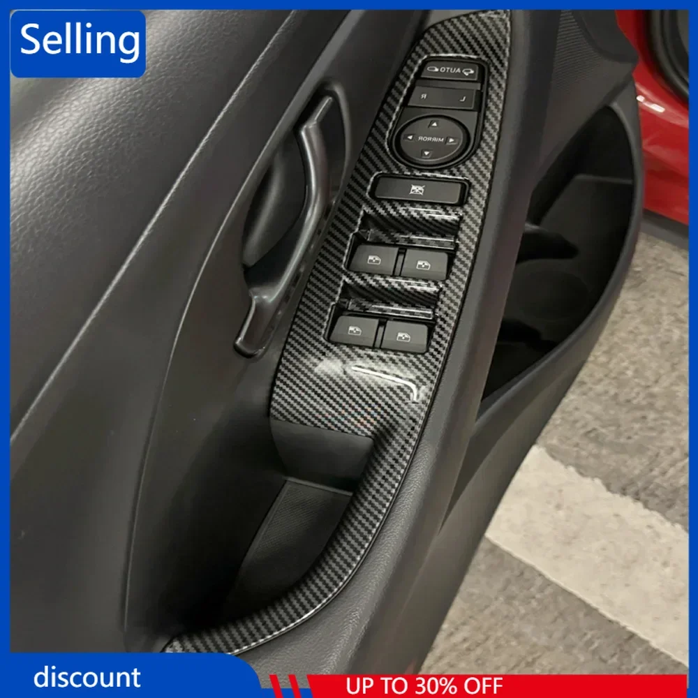 Carbon Fiber Style Window Lift Switch Button Cover Door Armrest Panel Decorative Frame For Hyundai i30 N Hatch-back
Carbon Fiber Style Window Lift Switch Button Cover Door Armrest Panel Decorative Frame For Hyundai i30 N Hatch-back