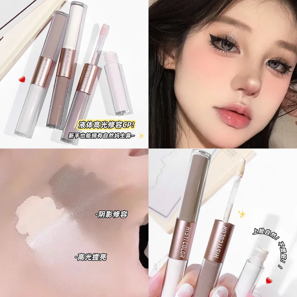 The dual-head highlighter brightens the complexion, regulates facial contours, and is long-lasting and waterproof Kaleidos Pens
The dual-head highlighter brightens the complexion, regulates facial contours, and is long-lasting and waterproof Kaleidos Pens
