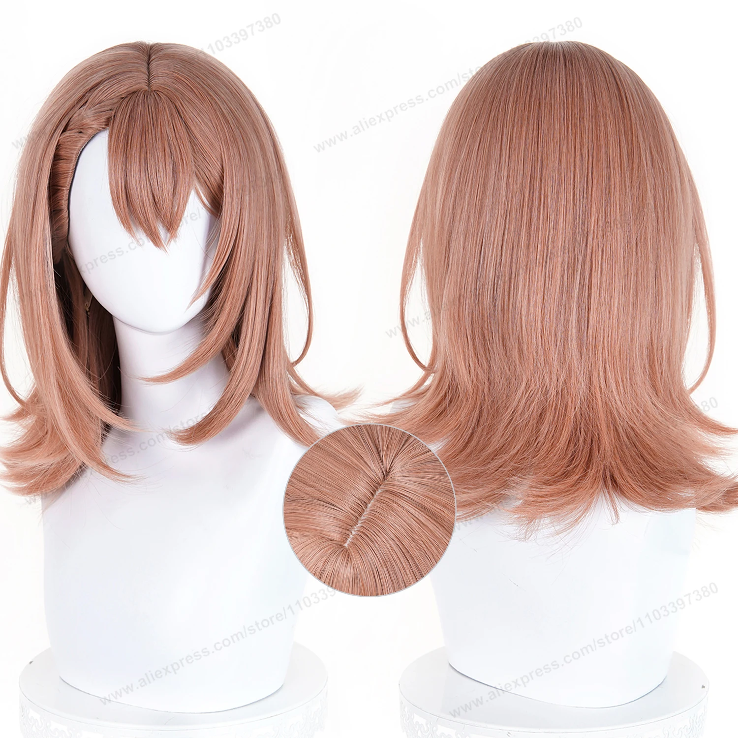 Hanasato Minori Cosplay Wig 45cm Short Women Hair Anime Cosplay Wig Halloween Heat Resistant Synthetic Wigs
Hanasato Minori Cosplay Wig 45cm Short Women Hair Anime Cosplay Wig Halloween Heat Resistant Synthetic Wigs
