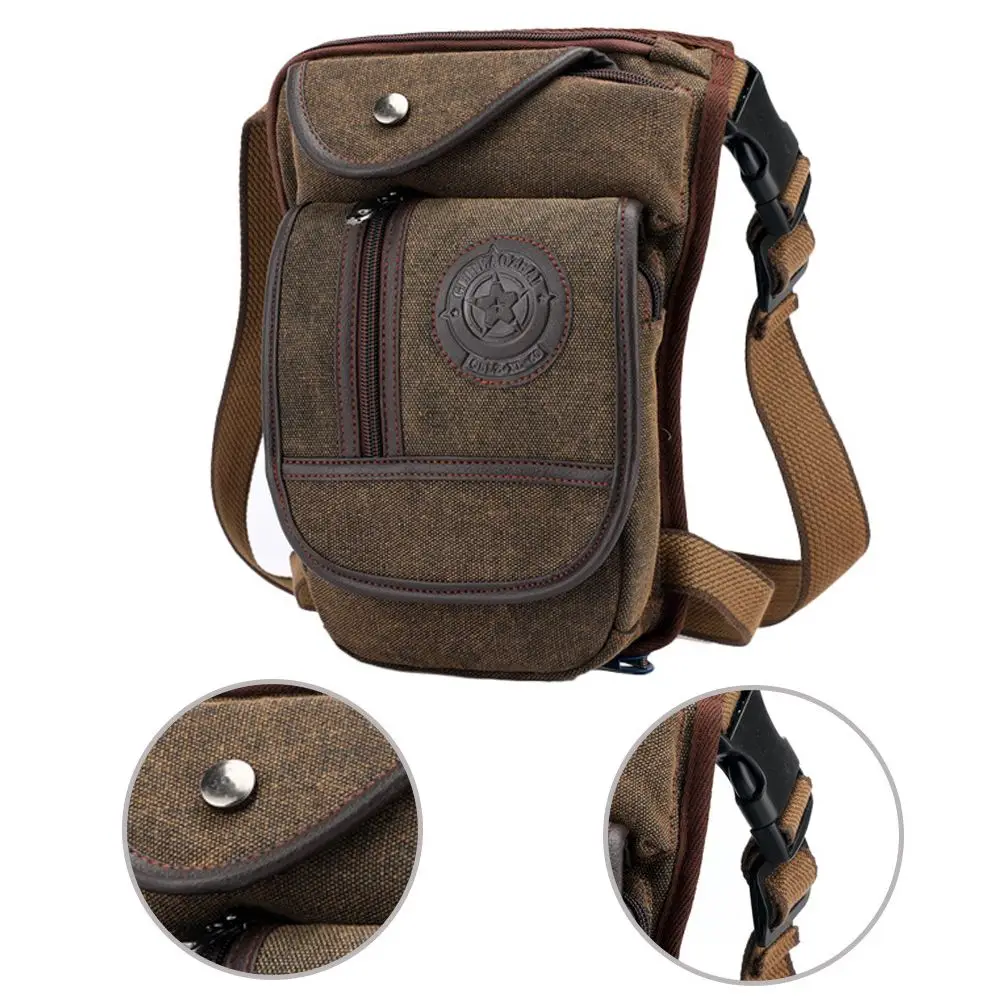 Men Canvas Hip Belt Waist Fanny Pack Thigh Pouch Drop Leg Bag
Men Canvas Hip Belt Waist Fanny Pack Thigh Pouch Drop Leg Bag