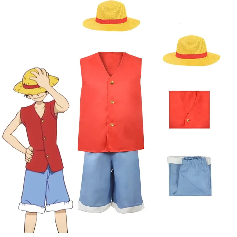The Cosplay Costume of Luffy From The Anime "One Piece" Is A Classic Straw Hat Costume That Is The Same As Luffy's
The Cosplay Costume of Luffy From The Anime "One Piece" Is A Classic Straw Hat Costume That Is The Same As Luffy's