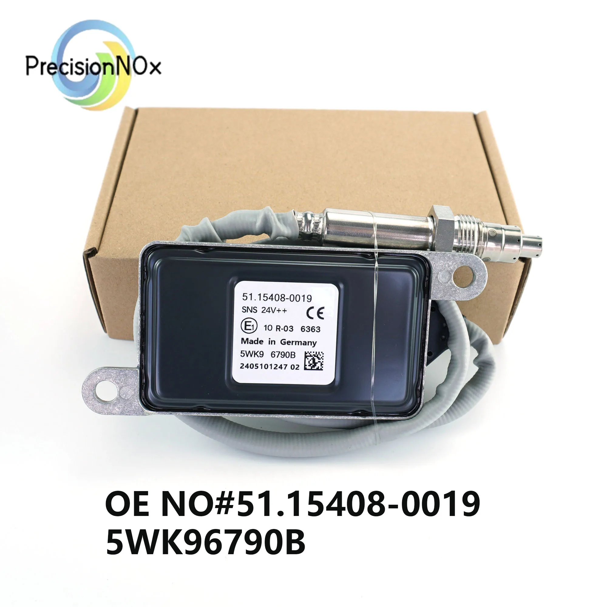 Nox Sensor 51.15408-0019 5WK96790B New Nitrogen Oxide Sensor fit For MAN Truck 24V Euro 6 TGX TGM TGL 5WK9 6790B 51154080019
Nox Sensor 51.15408-0019 5WK96790B New Nitrogen Oxide Sensor fit For MAN Truck 24V Euro 6 TGX TGM TGL 5WK9 6790B 51154080019