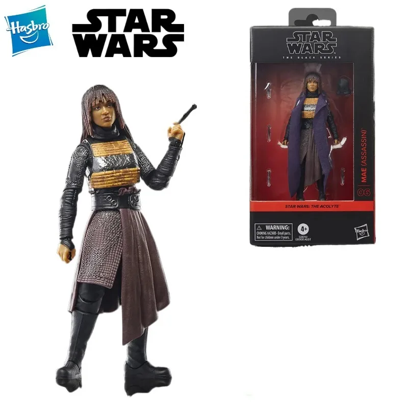 Новая оригинальная фигурка Hasbro The Black Series Mae Assassin Star Wars The Acolyte, модель игрушки, подарок на день рождения, коллекция
Новая оригинальная фигурка Hasbro The Black Series Mae Assassin Star Wars The Acolyte, модель игрушки, подарок на день рождения, коллекция