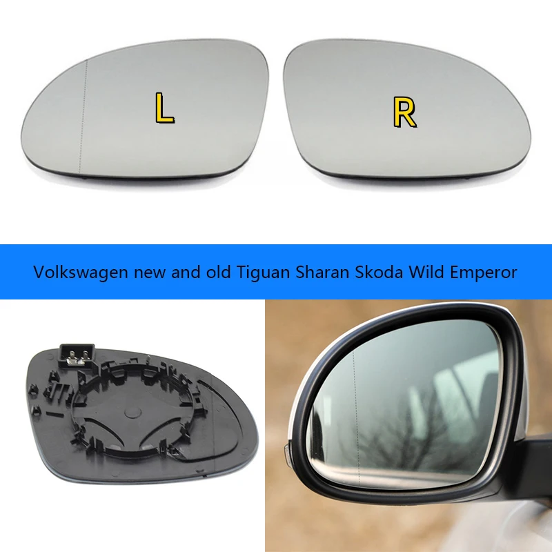 Car Left/Right Side Heated Mirror Glass For Volkswagen new and old Tiguan Sharan Skoda Wild Emperor lens rear view mirror glass
Car Left/Right Side Heated Mirror Glass For Volkswagen new and old Tiguan Sharan Skoda Wild Emperor lens rear view mirror glass