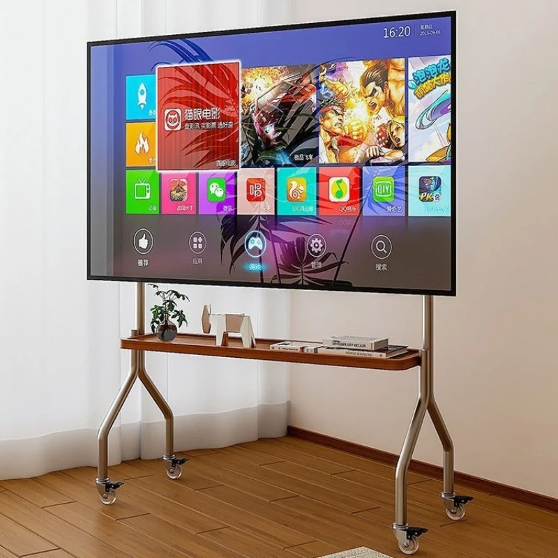 Firm New TV floor bracket removable vertical pulley 43-75 inch universal hanger
Firm New TV floor bracket removable vertical pulley 43-75 inch universal hanger
